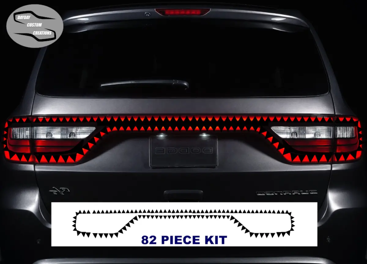 14-25 Dodge Durango Taillight Decal Design 13 1