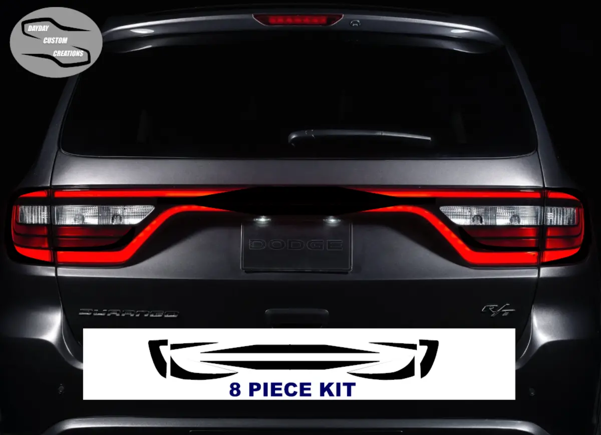 14-25 Dodge Durango Taillight Decal Design 3 1
