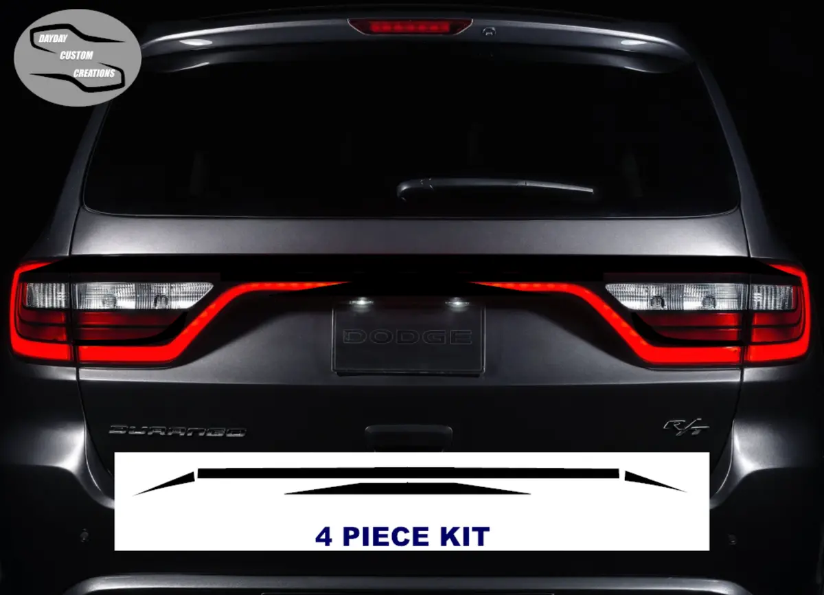 14-25 Dodge Durango Taillight Decal Design 4 1