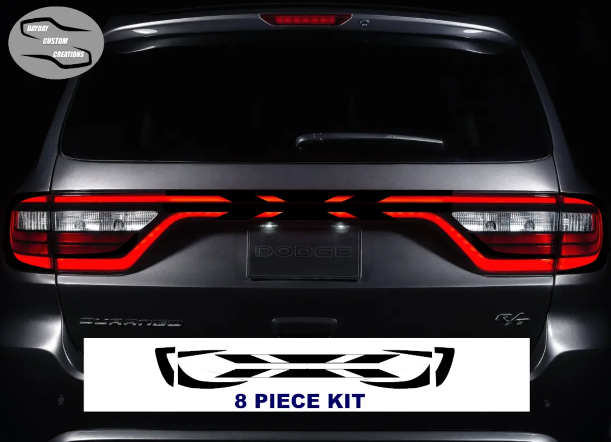 14-25 Dodge Durango Taillight Decal Design 8 1