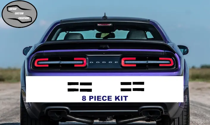 15-23 Dodge Challenger Taillight Decal Design 10 1