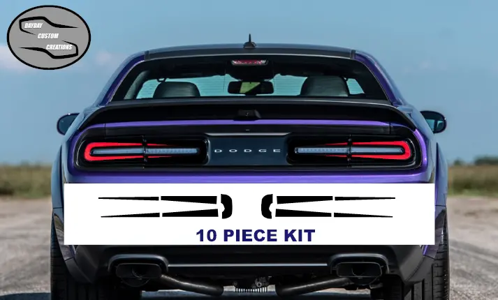 15-23 Dodge Challenger Taillight Decal Design 13 1