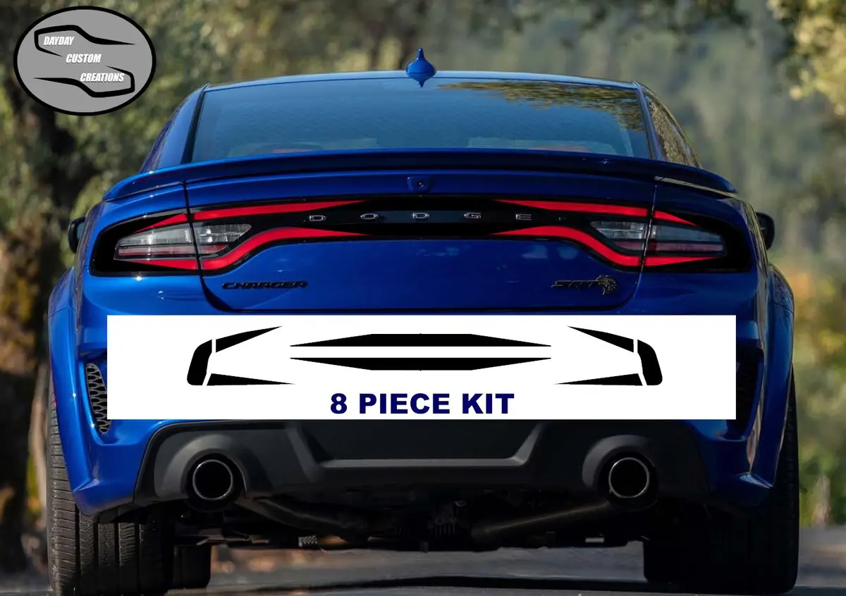 15-23 Dodge Charger Taillight Decal Design 3 1