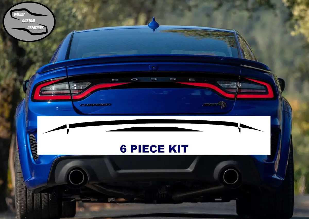 15-23 Dodge Charger Taillight Decal Design 4 1