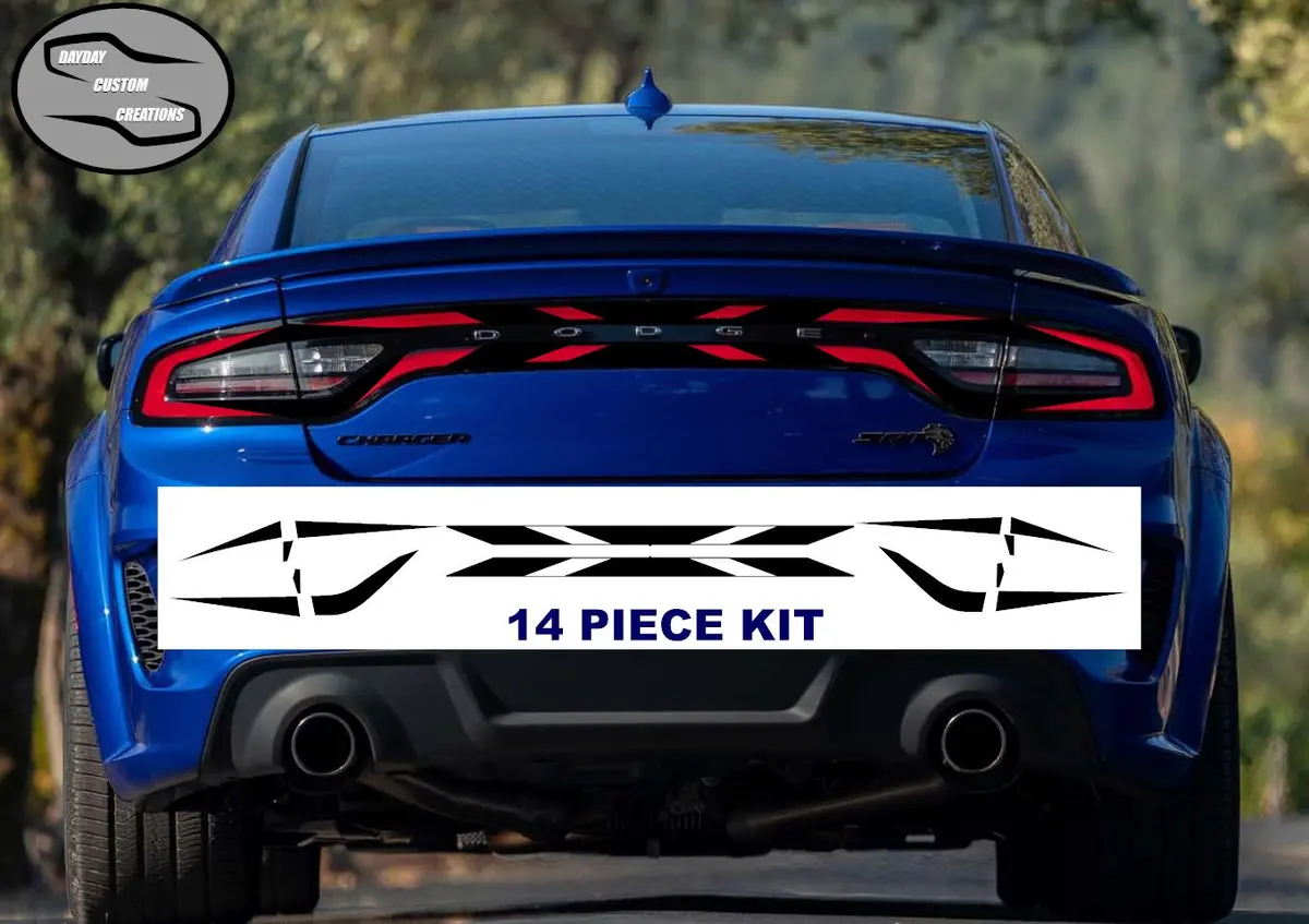 15-23 Dodge Charger Taillight Decal Design 9 1