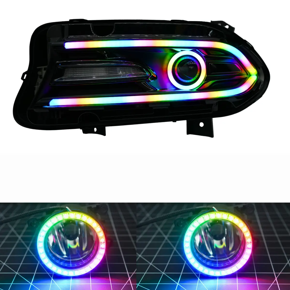 Dodge Charger Flow Series Drl Boards 2.0 | Diffused Led (2015-2023) 4