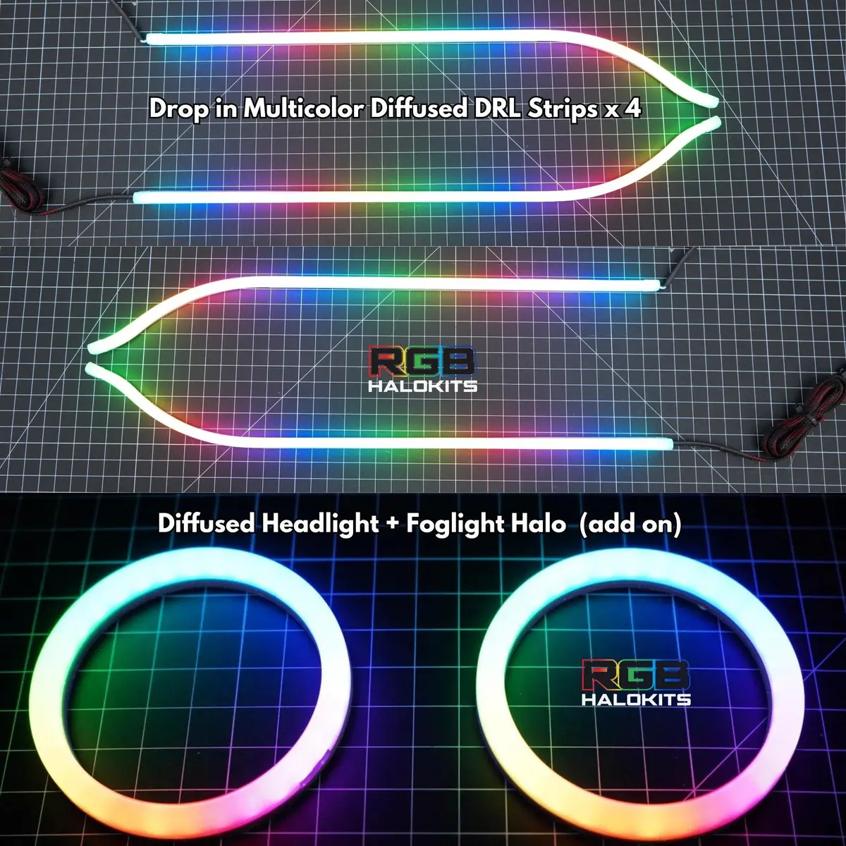 Dodge Charger Flow Series Drl Boards 2.0 | Diffused Led (2015-2023) 2
