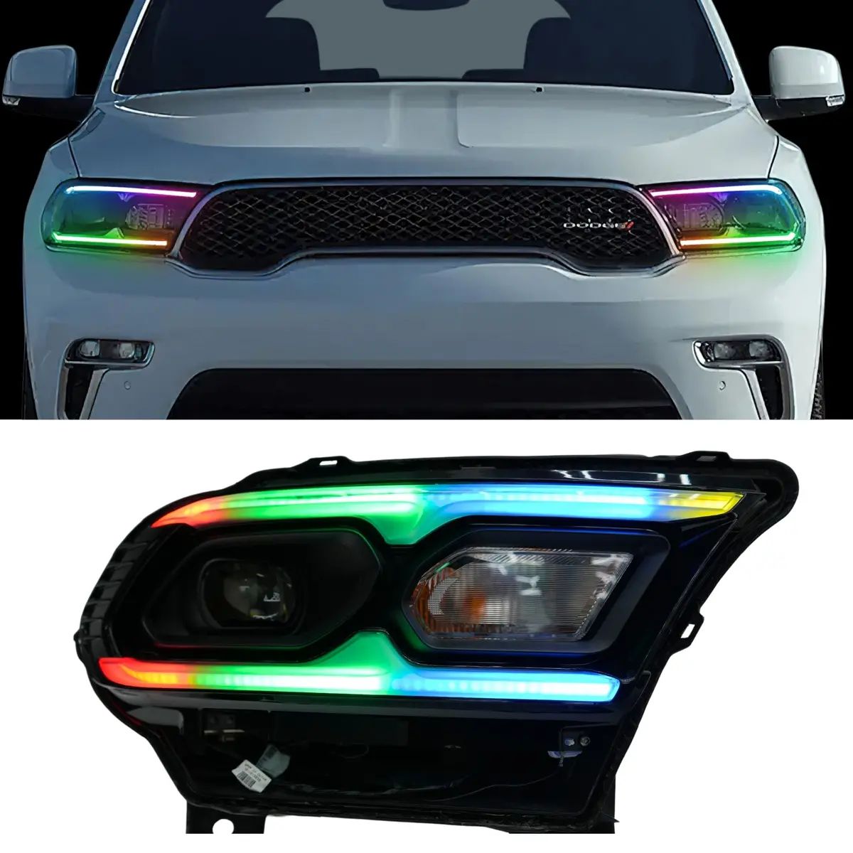 Dodge Durango Multicolor Flow Drl Kit (2021-2025) 1