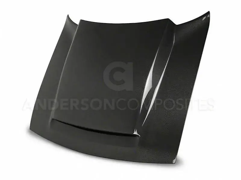 Anderson Composites Demon Cowl Carbon Fiber Hood 08-23 Dodge Challenger 1