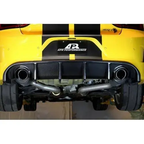 Apr Carbon Fiber Rear Diffuser: Dodge Charger Hellcat 2015 - 2023 (Excluding Sxt And Widebody) 1