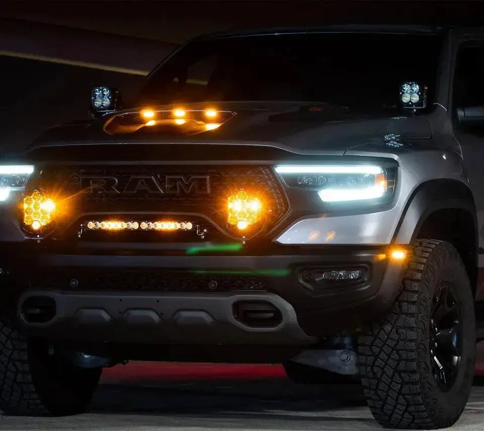 Baja Designs 21+ Dodge Ram Trx Lp9 Series Bumper Kit 1