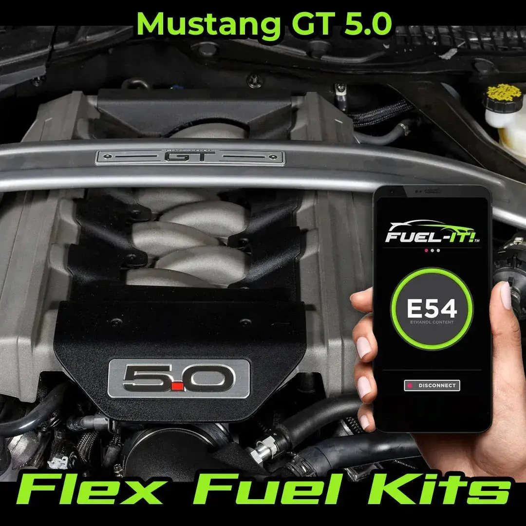 Fuelit Ford Mustang 5.0 Bluetooth Flex Fuel Kits For The 2015-2023 1