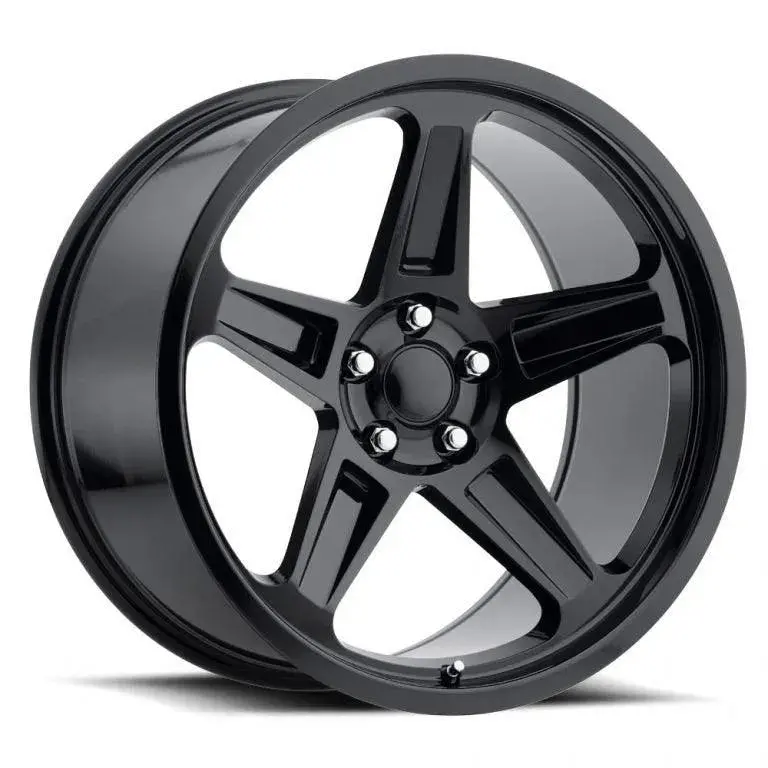Factory Reproductions Fr73 - Gloss Black Wheel 1