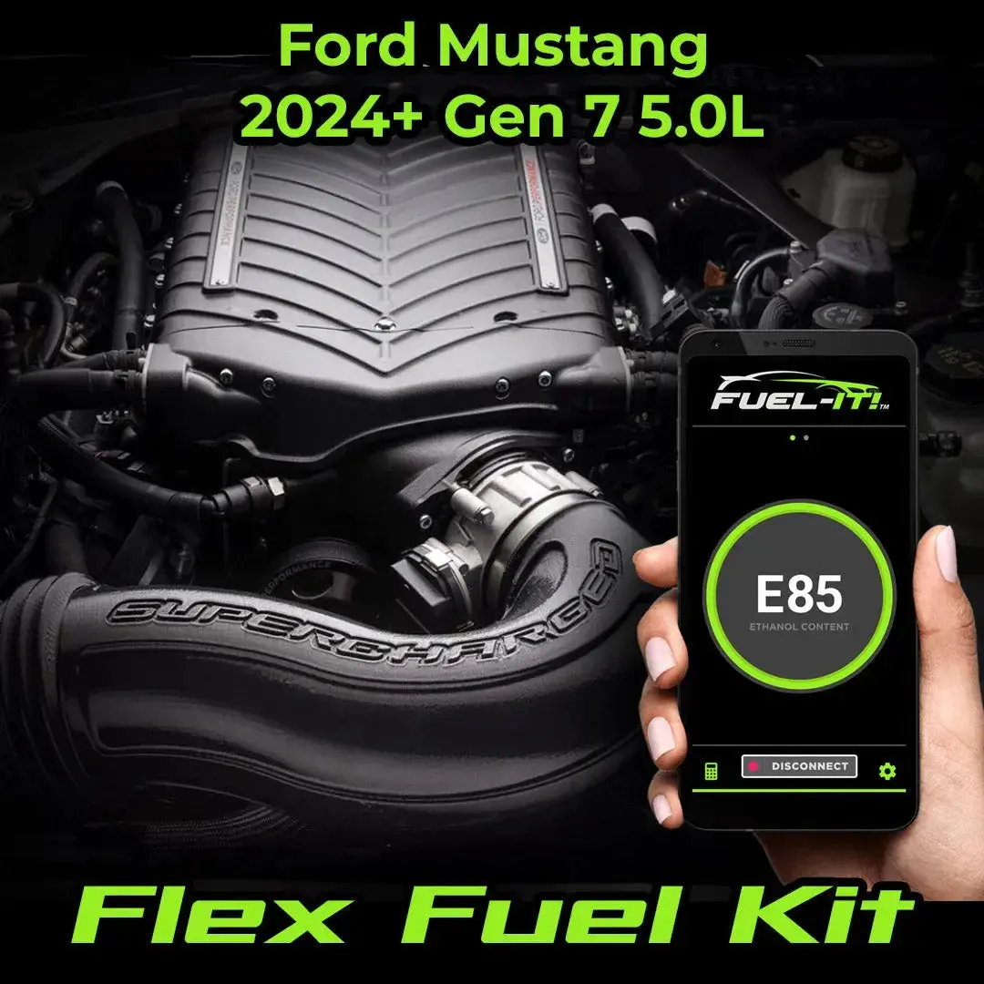 Fuelit Ford S650 Mustang Bluetooth Flex Fuel Kits For 2024+ Gen 7 5.0L 1