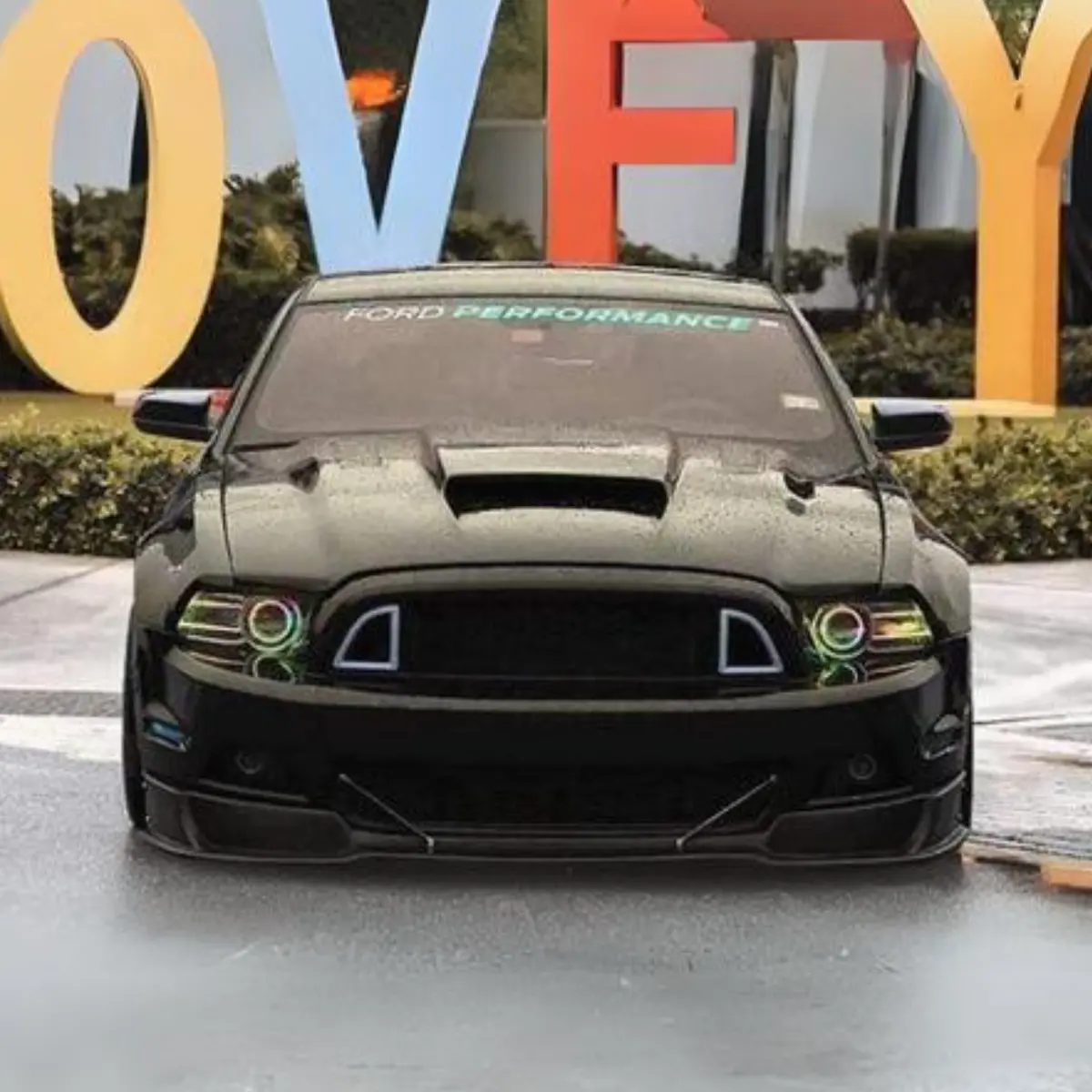 Ford Mustang Multicolor Drl Boards (2013-2014) 4