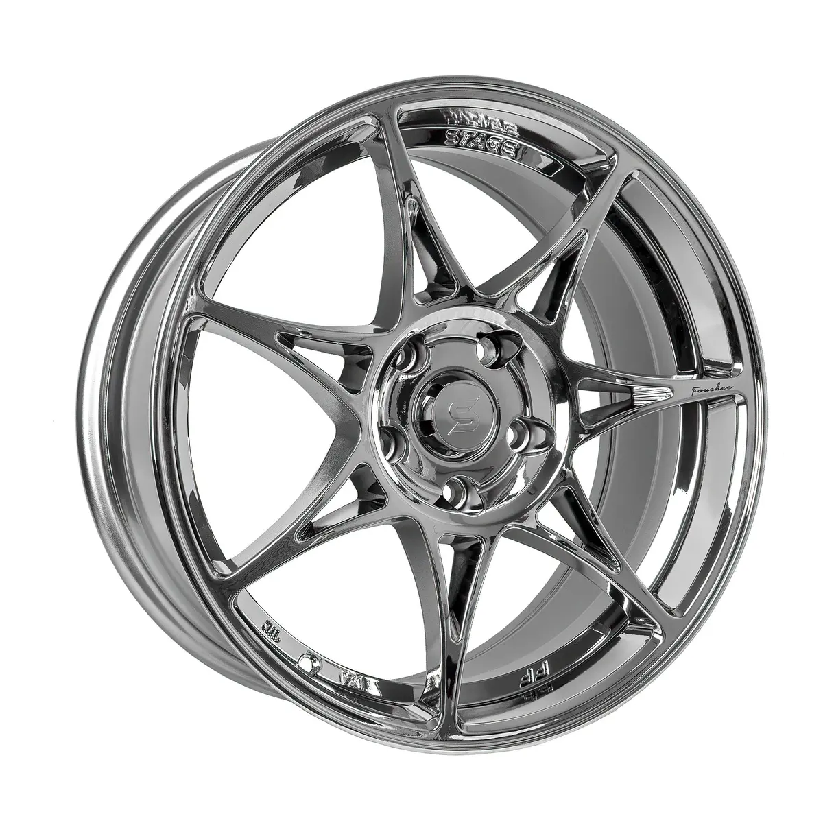 Stage Wheels Foushee 18X9.5 +22Mm 5X120 Cb: 74.1 Color: Chrome 1