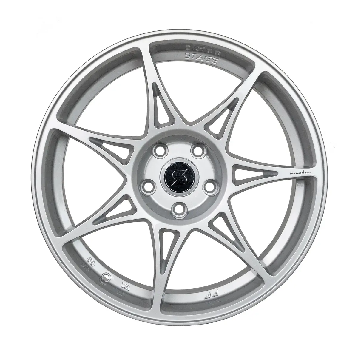 Stage Wheels Foushee 18X8.5 +35Mm 5X114.3 Cb: 73.1 Color: Liquid Silver 2