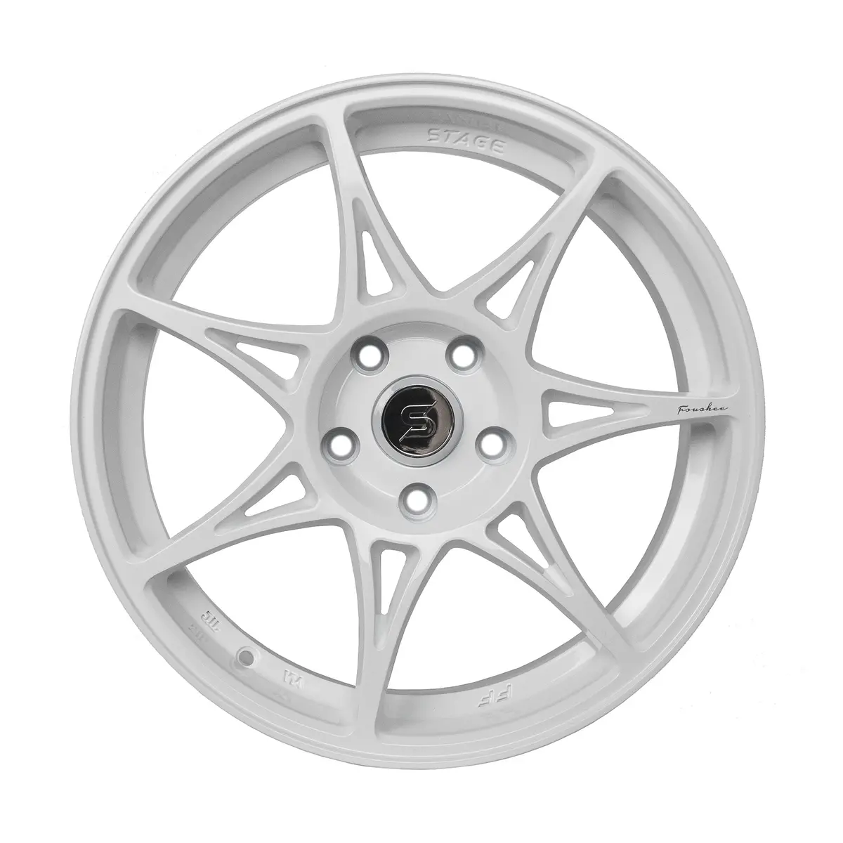 Stage Wheels Foushee 18X9.5 +38Mm 5X114.3 Cb: 73.1 Color: White 2
