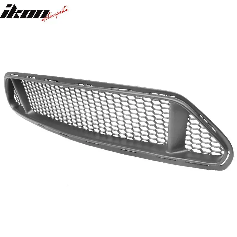 2015-2017 Ford Mustang Unpainted Front Upper Mesh Grille Grill Pp 2