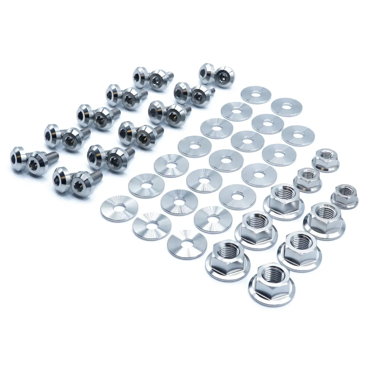 Titanium Hardware Engine Bay Kit - Acura Rsx (2002-2006) 1