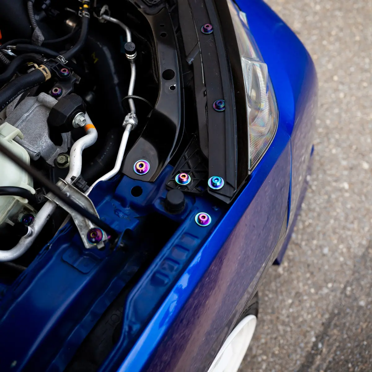 Stage 2 Titanium Hardware Engine Bay Kit - Honda Civic Si (2016-2021) 5