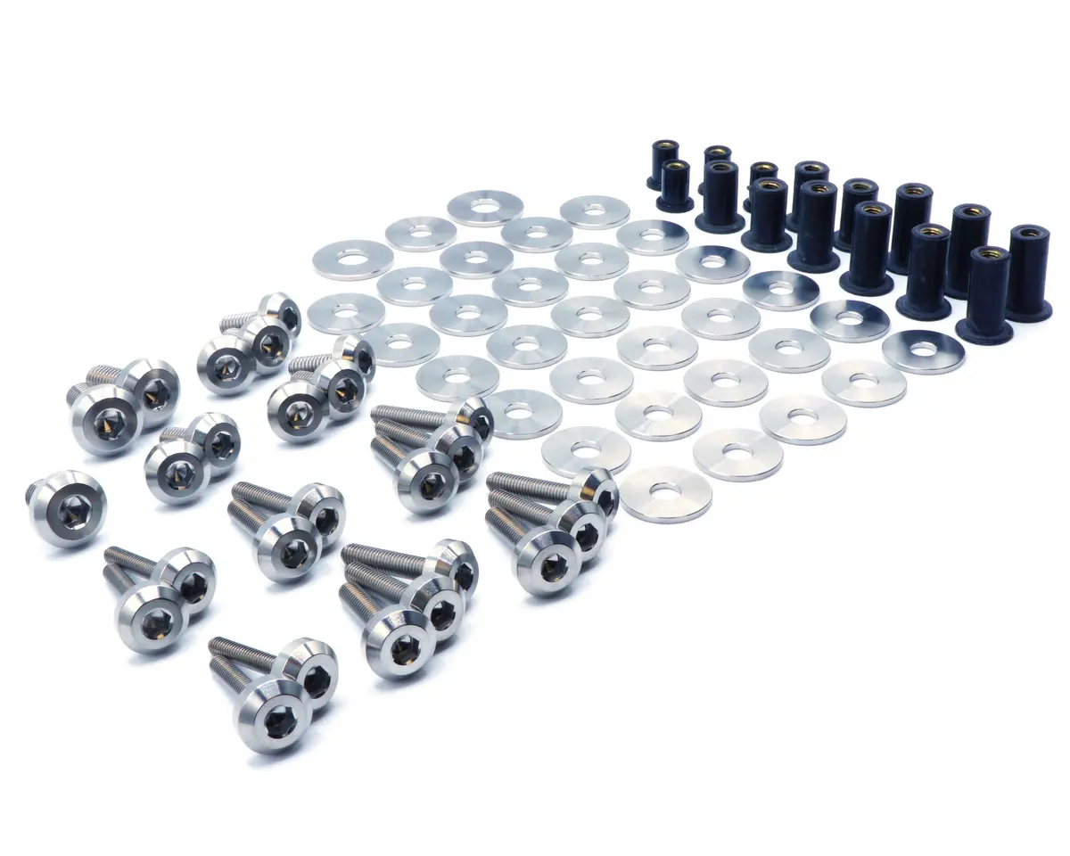 Stage 2 Titanium Hardware Engine Bay Kit - Honda Civic Si (2016-2021) 1