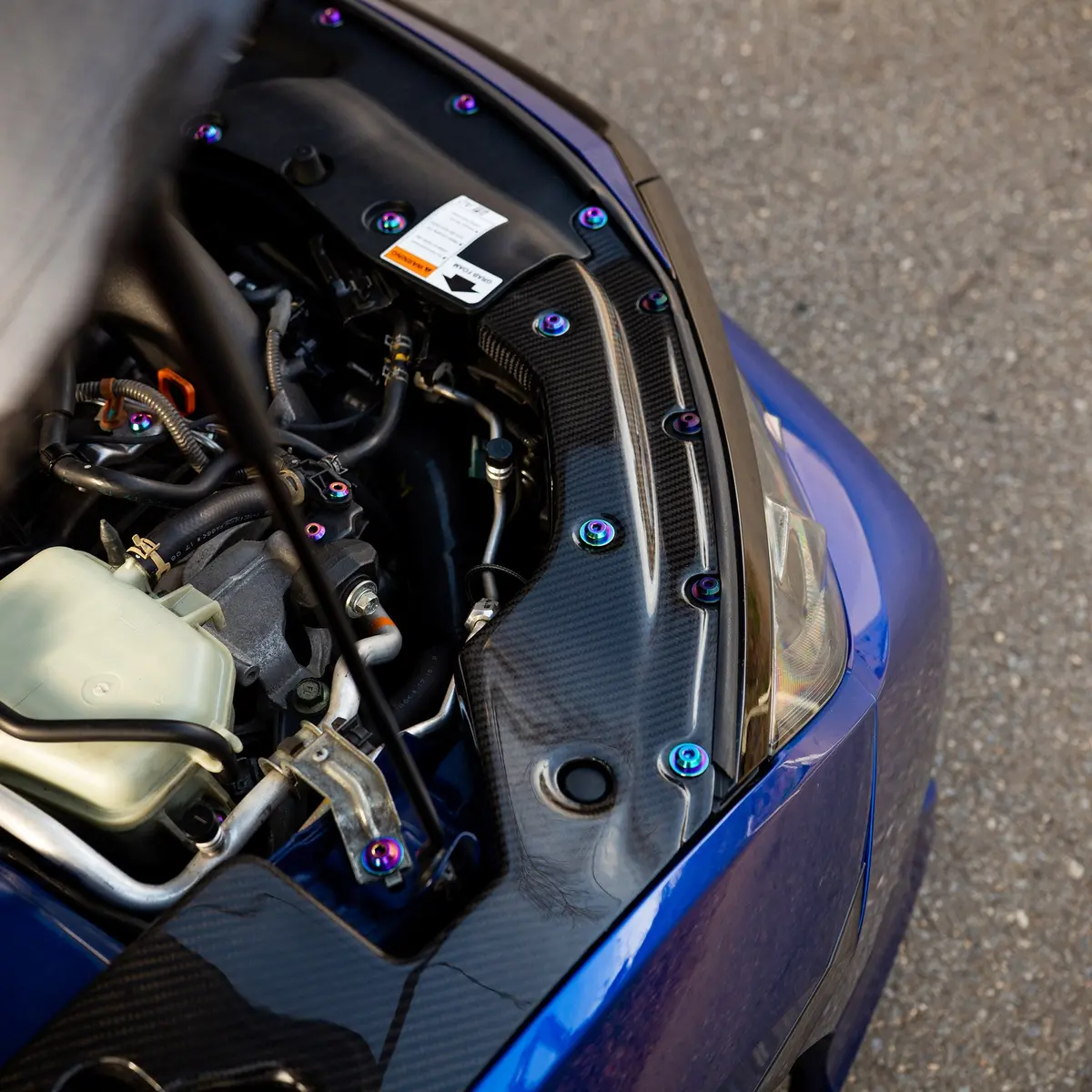 Stage 3 Titanium Hardware Engine Bay Kit - Honda Civic Si (2016-2021) 5