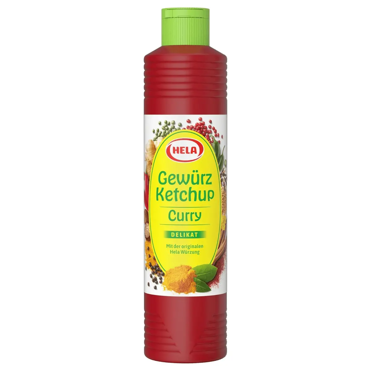 Hela Curry Gewürzketchup Delikat (12X 800Ml) 1