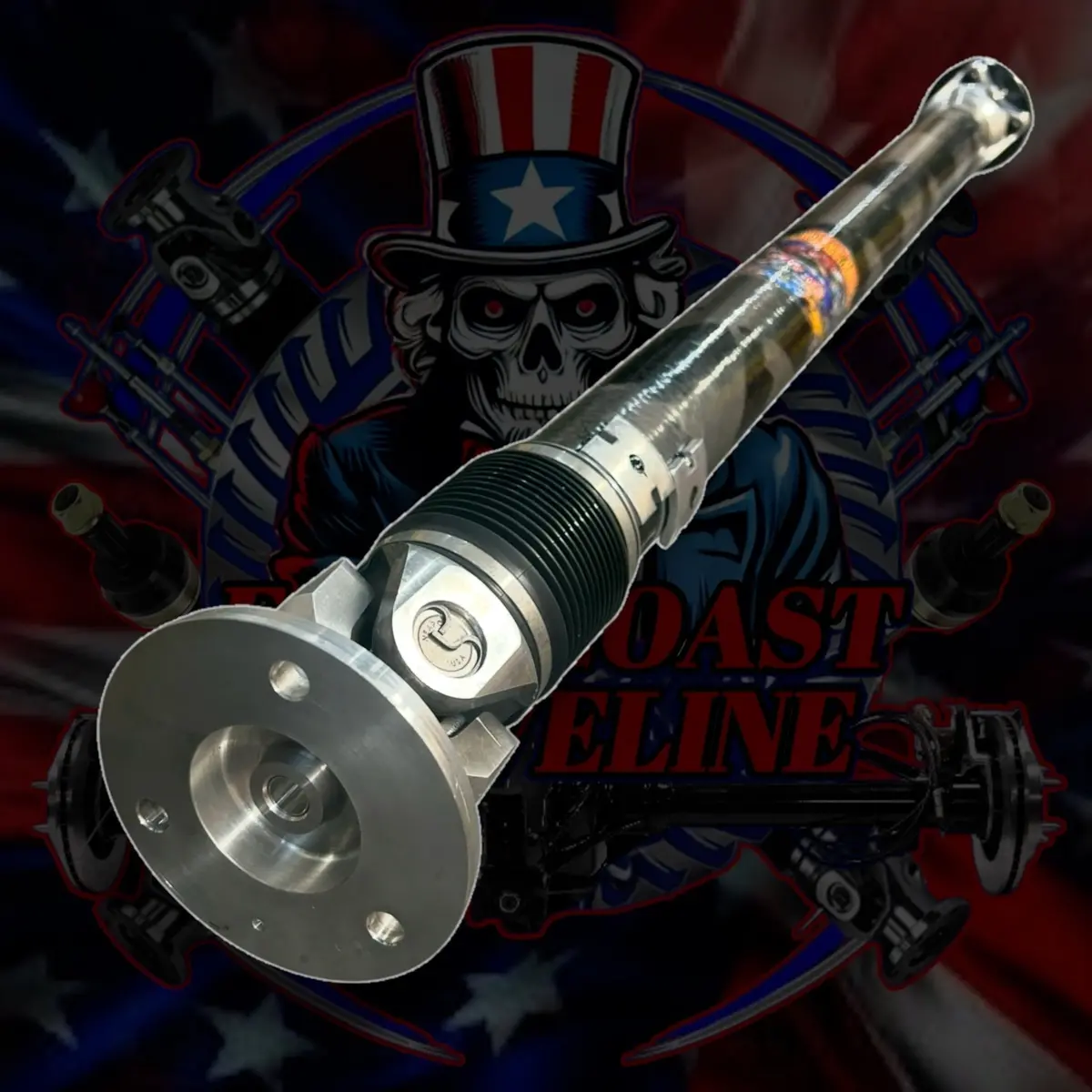 East Coast Driveline Heavy-Duty 1-Piece Driveshaft for Charger, Challenger, Magnum, and Chrysler 300 (Pre-2015) Transmission to 2015+ ZF 8-Bolt Differential Conversion - Image 3