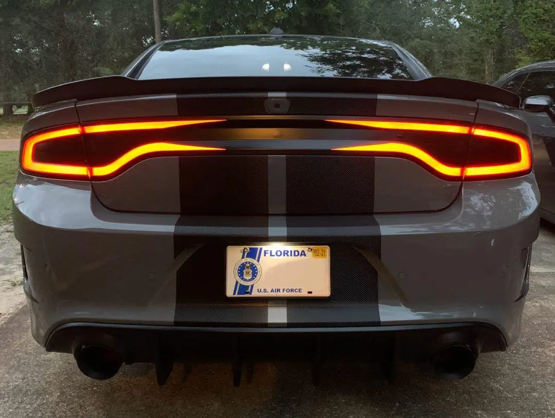 15-23 Dodge Charger Taillight Decal Design 1 2
