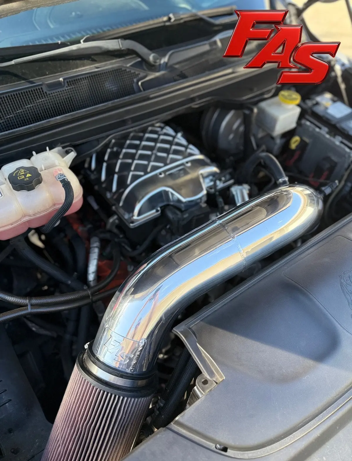 Fas Motorsports 5" 2021-2024 Ram Cold Air Intake 1