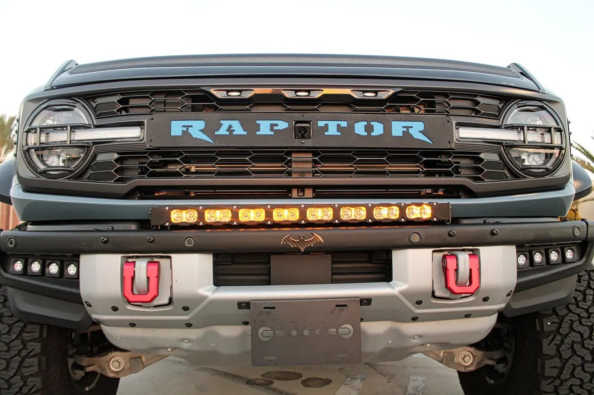 2021+ Ford Bronco Modular Bumper 30In Light Bar - Pro 1