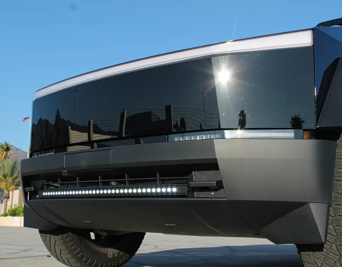 Tesla Cybertruck - Curved 40In Light Bar - Slim 1