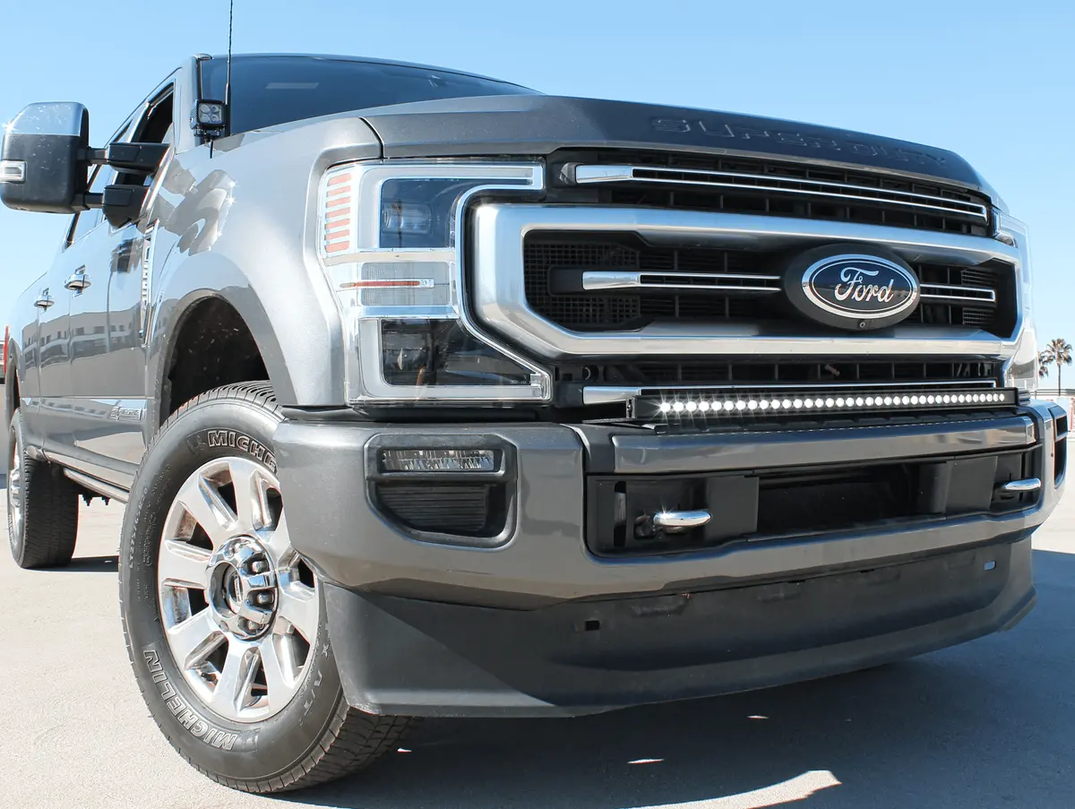 2020-2022 Ford Super Duty F250/F350/F450 40In Light Bar - Slim 1