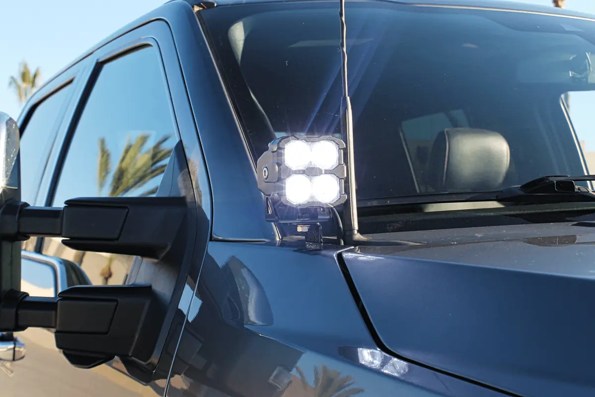 2020-2022 Ford Super Duty F250/350/450 Hood Mount/Ditch Lights - Pro 1