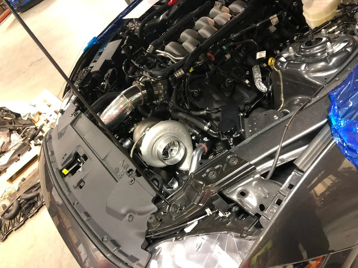 On3 Performance (2015-2023) Mustang Gt 5.0 Coyote Single Turbo System 1