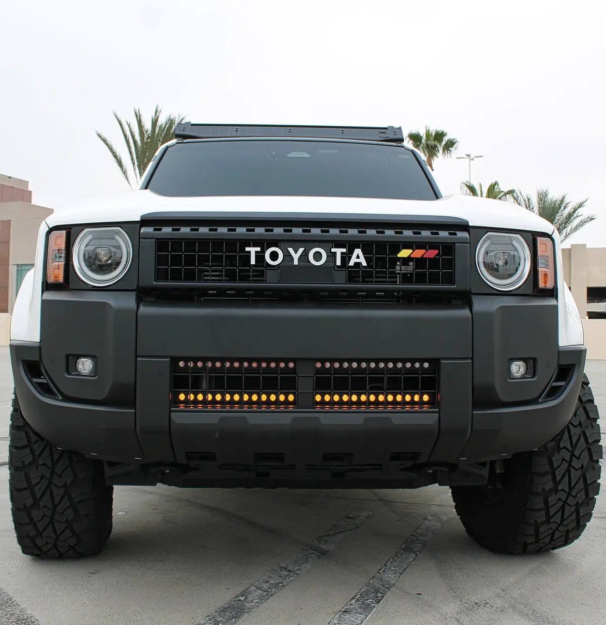 2024+ Toyota Land Cruiser Dual 30S Light Bars - Slim 4