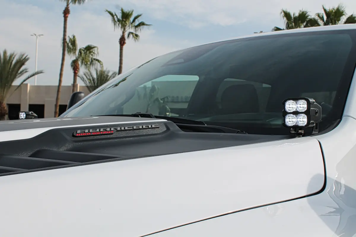 M&R Automotive 2025+ Ram 1500 Rho Hood Mount/Ditch Lights - Pro 1