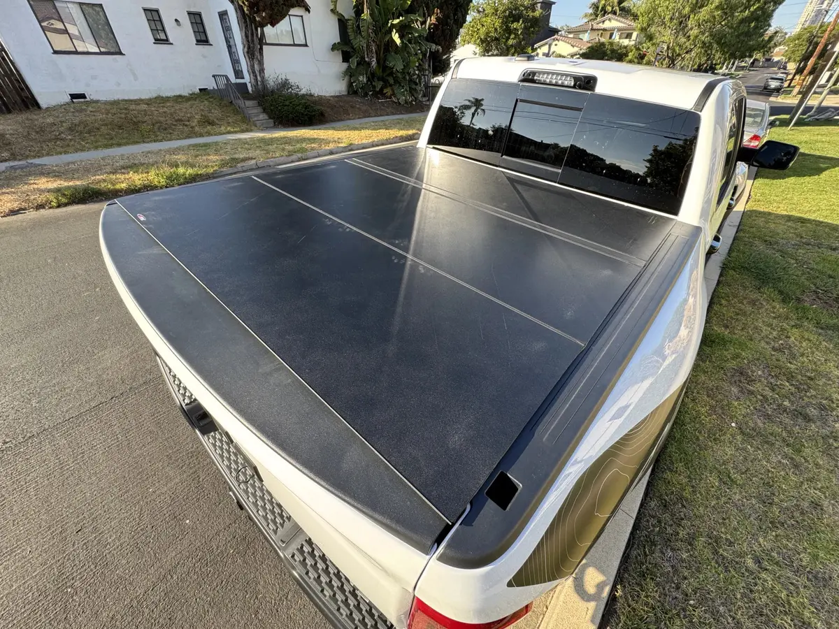 Access Lomax Matte Black Tri-Fold 2021-2025 Ram 1500, Rho, Trx 2