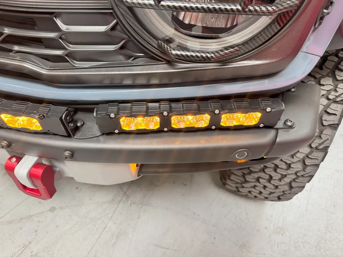 2021+ Ford Bronco Raptor Side Light Bars Extension 1