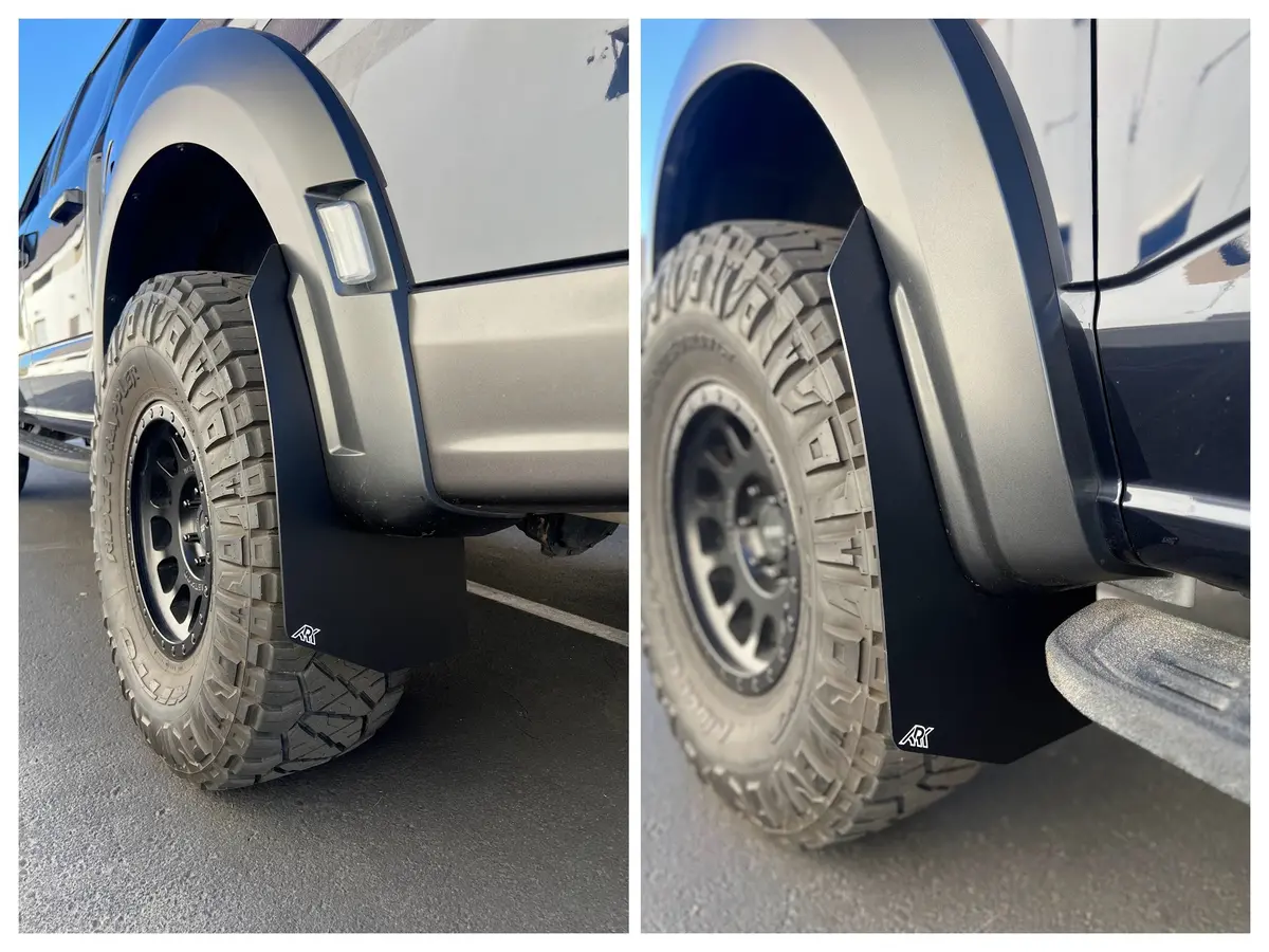 2021+ Ford Raptor Mud Flaps 1