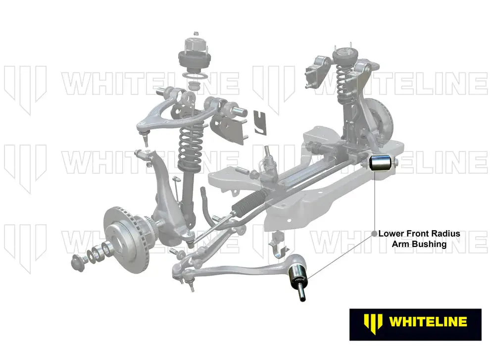Whiteline 2005-2011 Dodge Charger / Challenger / 300 Front Radius Arm - Lower Bushing 1