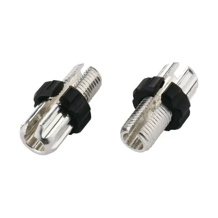 Jagwire M10 Adjusting Barrel - Shimano Deore Xt - Alloy (10Pcs) - Silver Black 1