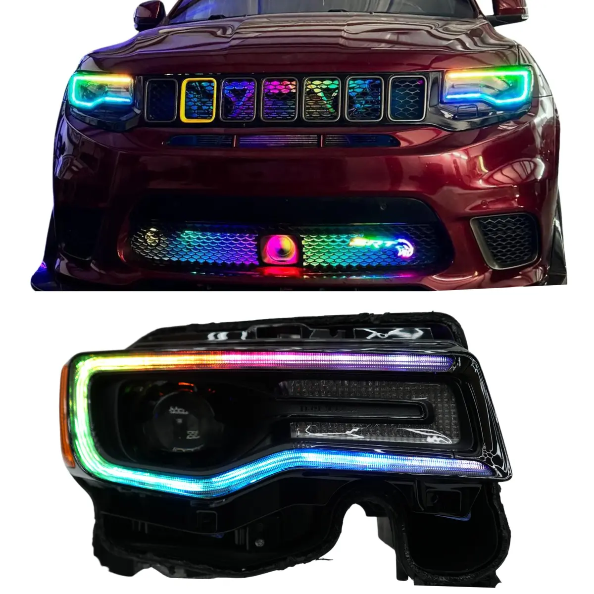 Jeep Grand Cherokee Multicolor Drl Boards (2014-2021) 1