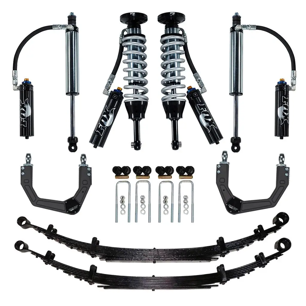 Ultimate Pkg Billet Uniball Uca, Fox Factory Race Series W/ Dsc Reservoir, W/ Rear Leaf Springs, 2005+ Tacoma 2/4Wd 1