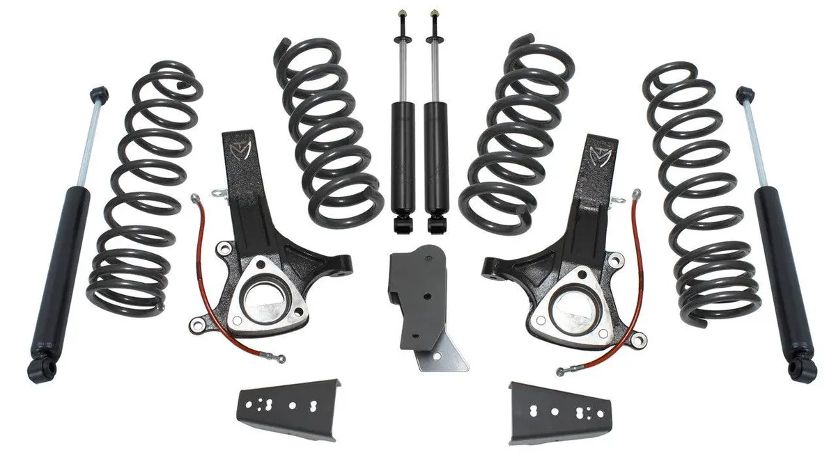 Maxtrac 09-18 Ram 1500 2Wd 5.7L V8 Hemi 7In/4.5In Maxpro Spindle Lift Kit W/Maxtrac Shocks 1
