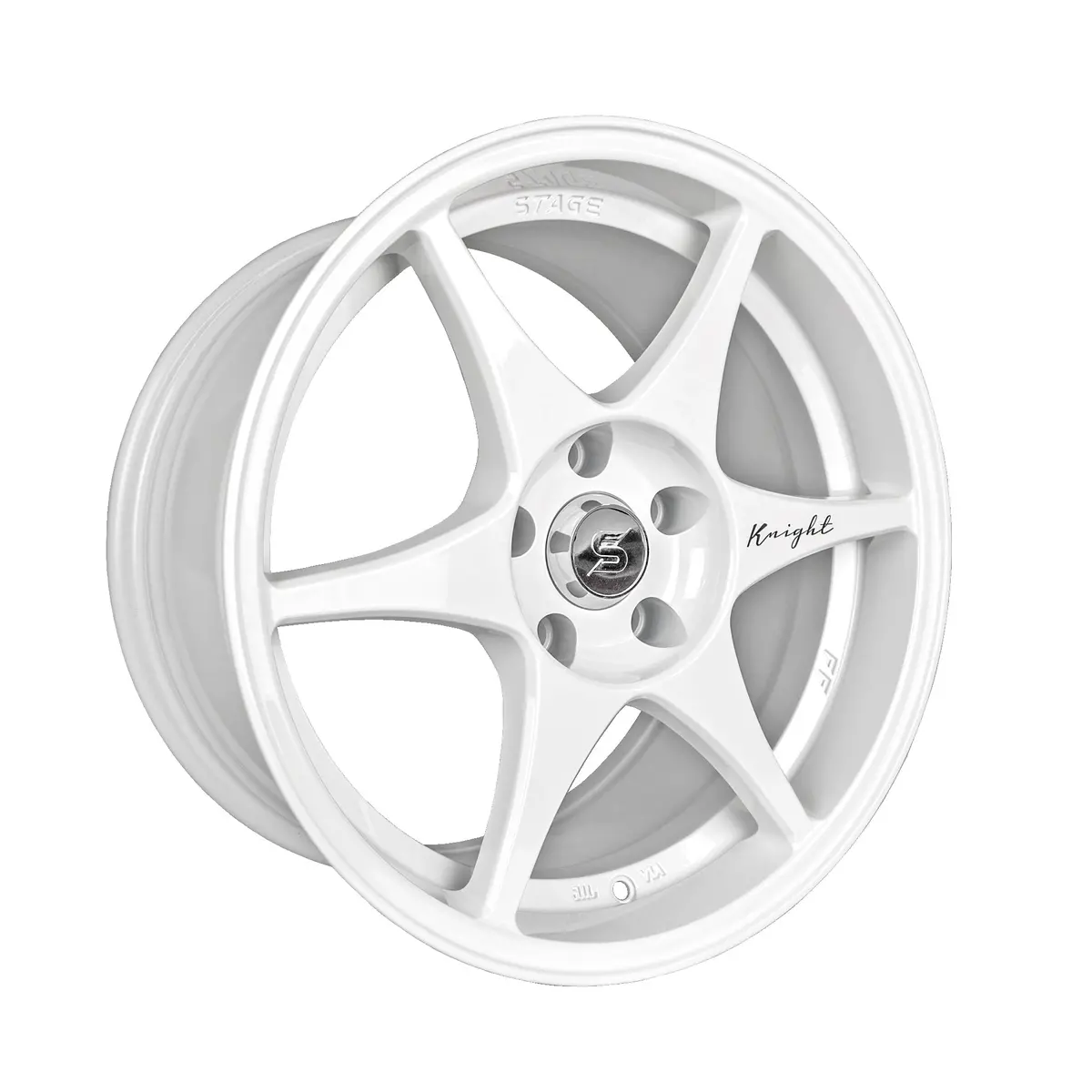 Stage Wheels Knight 17X8 +35Mm 5X114.3 Cb: 73.1 Color: White 1