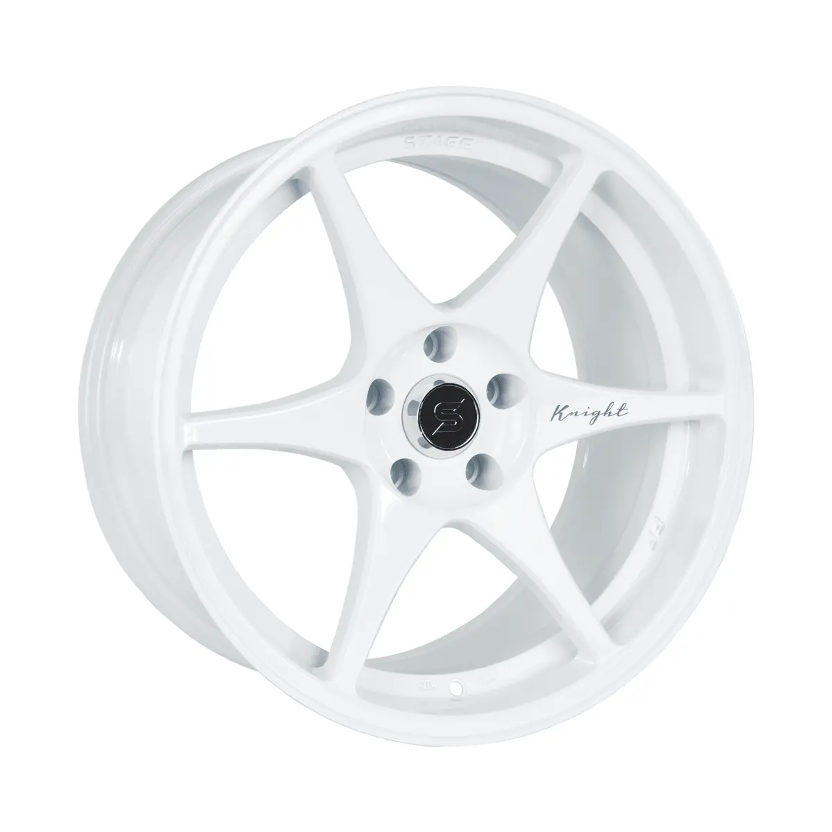 Stage Wheels Knight 18X9.5 +35Mm 5X114.3 Cb: 73.1 Color: White 1
