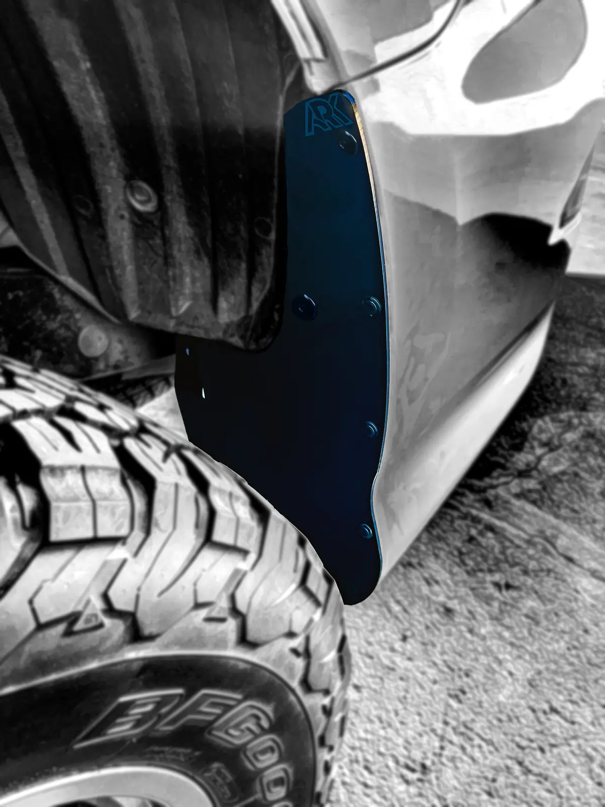 2010-2024 Lexus Gx 460 Trixpoly Standard Mud Flap Delete - Rear Only 5