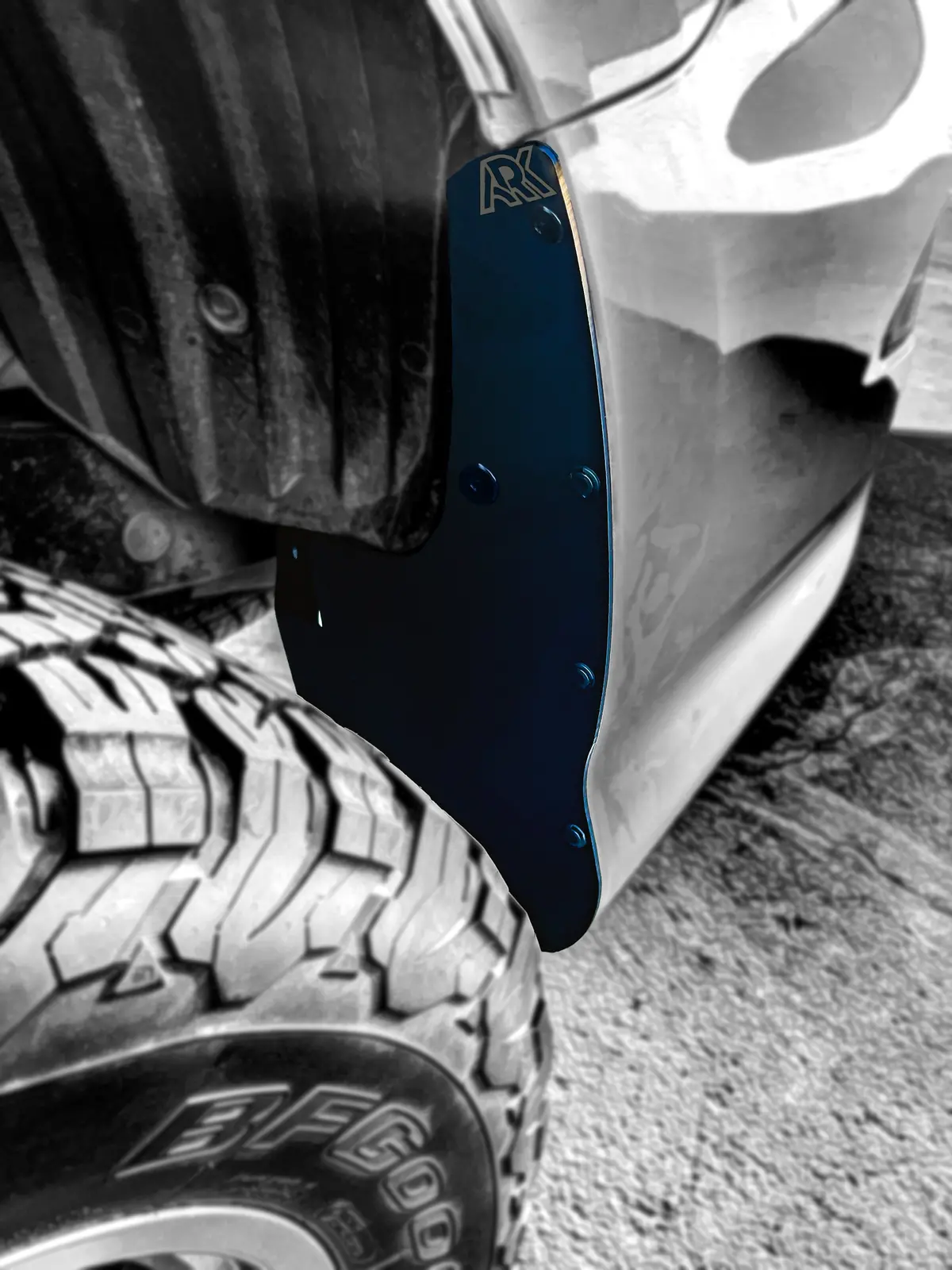 2010-2024 Lexus Gx 460 Trixpoly Standard Mud Flap Delete - Rear Only 6